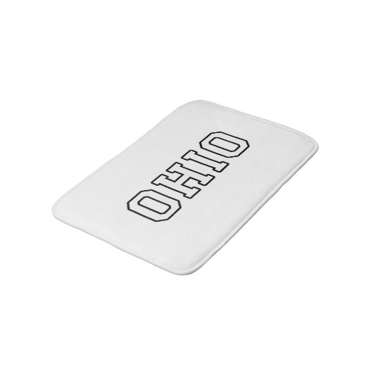 Ohio Badematte (Schrägansicht)