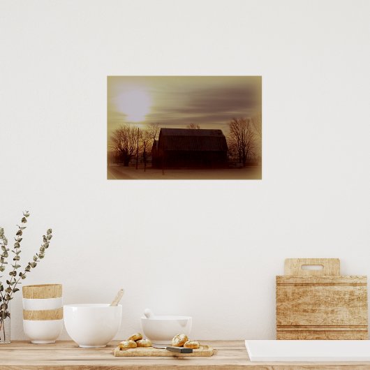 Ohio Barn Poster (Küche)