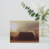 Ohio Barn Postkarte (Stehend Vorderseite)