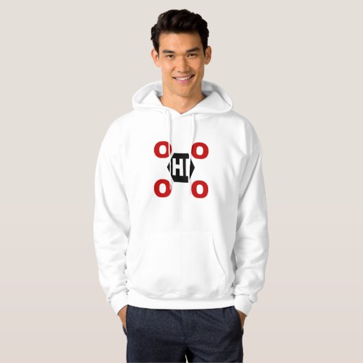 OHIO-BASISCHE KAPUZENPULLOVER HOODIE (Vorne ganz)