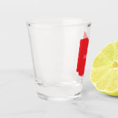 Ohio Belong Staat Karte Schnapsglas (Links)