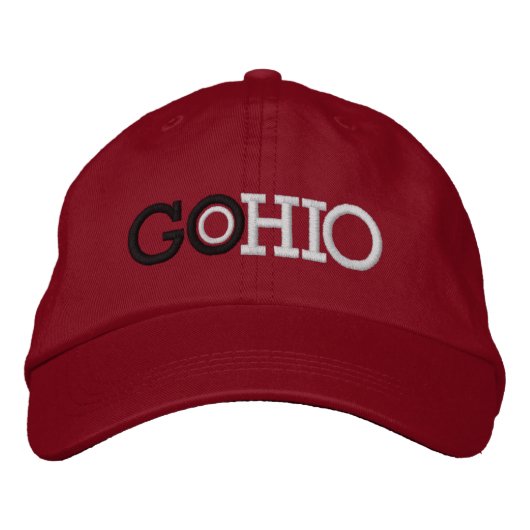 OHIO BESTICKTE KAPPE (Vorderseite)