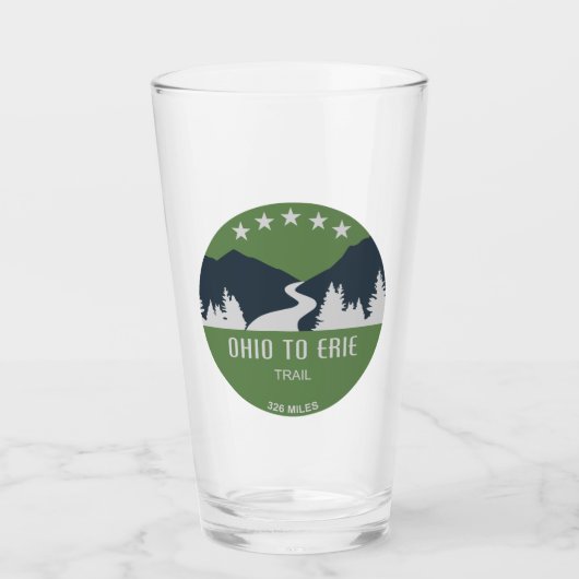 Ohio bis Erie Trail Glas (Vorderseite)