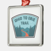 Ohio bis Erie Trail Ornament Aus Metall (Links)