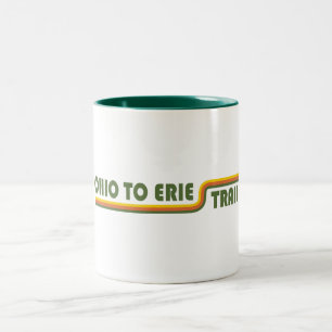 Ohio bis Erie Trail Zweifarbige Tasse