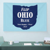 Ohio Blue im Jahr 2024 gedreht Banner (Messe)