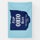 Ohio Blue im Jahr 2024 gedreht Banner (Vertikal)