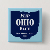 Ohio Blue im Jahr 2024 gedreht Button (Vorderseite)