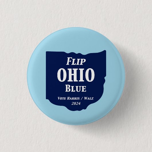 Ohio Blue im Jahr 2024 gedreht Button (Vorderseite)