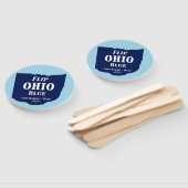 Ohio Blue im Jahr 2024 gedreht Fächer (Non-assembled)