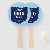 Ohio Blue im Jahr 2024 gedreht Fächer (Vorne und Hinten)