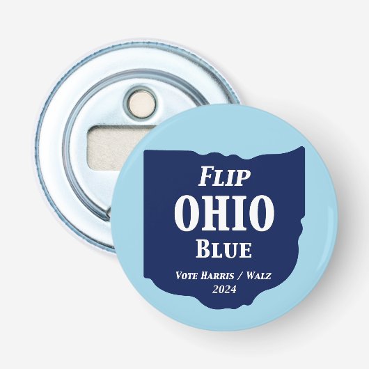 Ohio Blue im Jahr 2024 gedreht Flaschenöffner (Vorderseite)