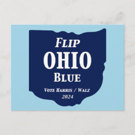 Ohio Blue im Jahr 2024 gedreht Postkarte