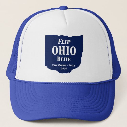 Ohio Blue im Jahr 2024 gedreht Truckerkappe (Vorderseite)