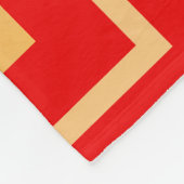 Ohio Buckeye-Flanelldecke Fleecedecke (Ecke)