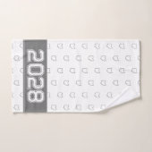 Ohio Buckeye Gray and White Handtuch (Handtuch)