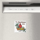 Ohio Buckeye Kardinal Magnet (In Situ (Geschirrspüler))