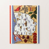 Ohio Buckeye State 11x14 Postkarten-Puzzle Puzzle (Vertikal)