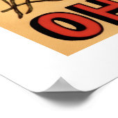 Ohio Buckeye State 20x30 Postkarte Poster (Ecke)