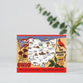  Ohio Buckeye State Occasion Postcard Postkarte (Stehend Vorderseite)