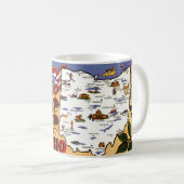 Ohio Buckeye State Postkarten-Tasse Kaffeetasse (VorderseiteRechts)
