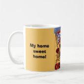Ohio Buckeye State Postkarten-Tasse Kaffeetasse (Links)