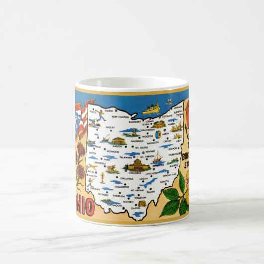 Ohio Buckeye Tasse (Mittel)