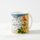 Ohio-Buckeye-Tasse Kaffeetasse (VorderseiteRechts)