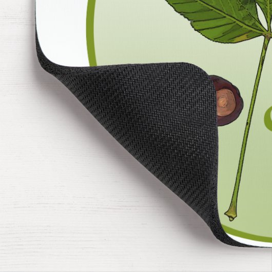 Ohio Buckeye Tree Mousepad (Ecke)