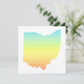 Ohio chill fade einladung (Stehend Vorderseite)