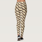 Ohio Chocolate Peanut Butter Buckeye Nut Candy OH Leggings (Rückseite)