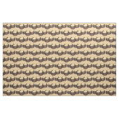 Ohio Chocolate Peanut Butter Buckeye Nut Candy OH Stoff (Fat Quarter (45,7 x 55,9 cm))