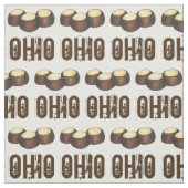 Ohio Chocolate Peanut Butter Buckeye Nut Candy OH Stoff (Muster)