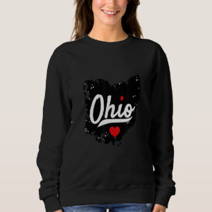 Ohio Clothing Staat von Ohio Script Zuhause Pride Sweatshirt