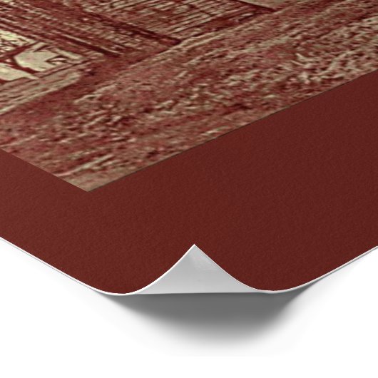 Ohio Covered Bridge Poster (Ecke)