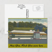Ohio, D&B Diner, Akron-Ephrata Postkarte (Vorne/Hinten)