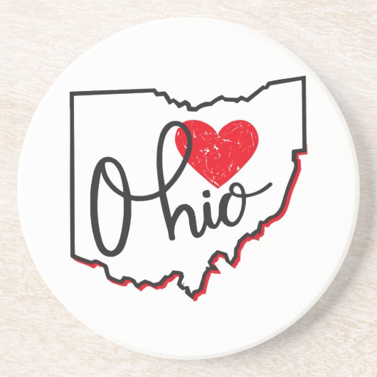 Ohio Day Getränkeuntersetzer (Vorne)