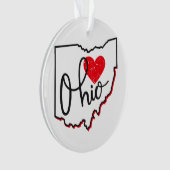 Ohio Day Ornament (Vorderseite)