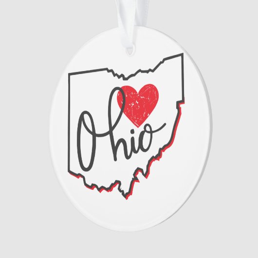 Ohio Day Ornament (Vorderseite)
