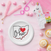 Ohio Day Pappteller (Party)