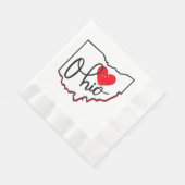 Ohio Day Serviette (Ecke)