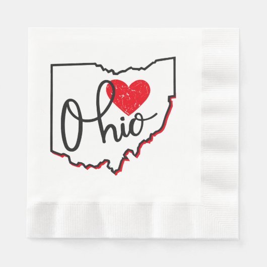 Ohio Day Serviette (Vorderseite)