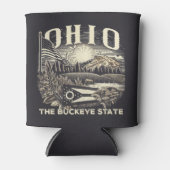 Ohio Der Buckeye-Staat Dosenkühler (Vorderseite)
