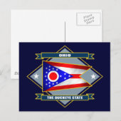 Ohio Diamond Postkarte (Vorne/Hinten)