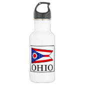 Ohio Edelstahlflasche (Vorderseite)