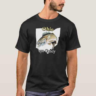 Ohio 'Eye Candy Funny Walleye Angeln T - Shirt