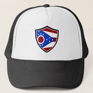Ohio Fahne LKW-Hut Truckerkappe