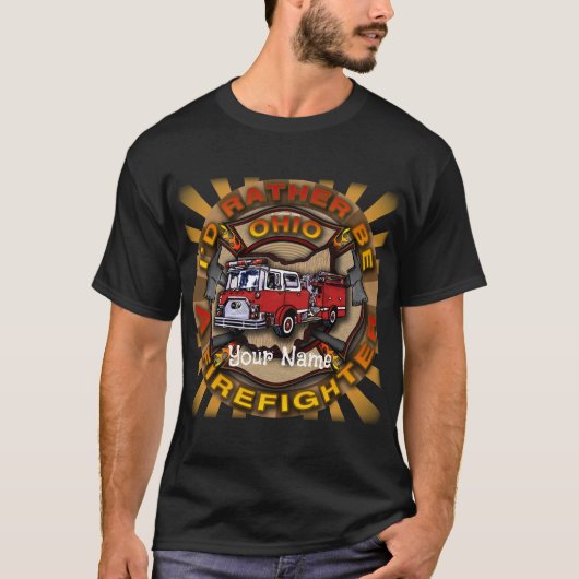 Ohio Firefighter T - Shirt (Vorderseite)