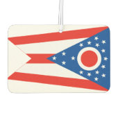 OHIO Flag - Autolufterfrischer (Rückseite)