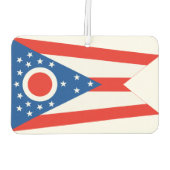 OHIO Flag - Autolufterfrischer (Rückseite)